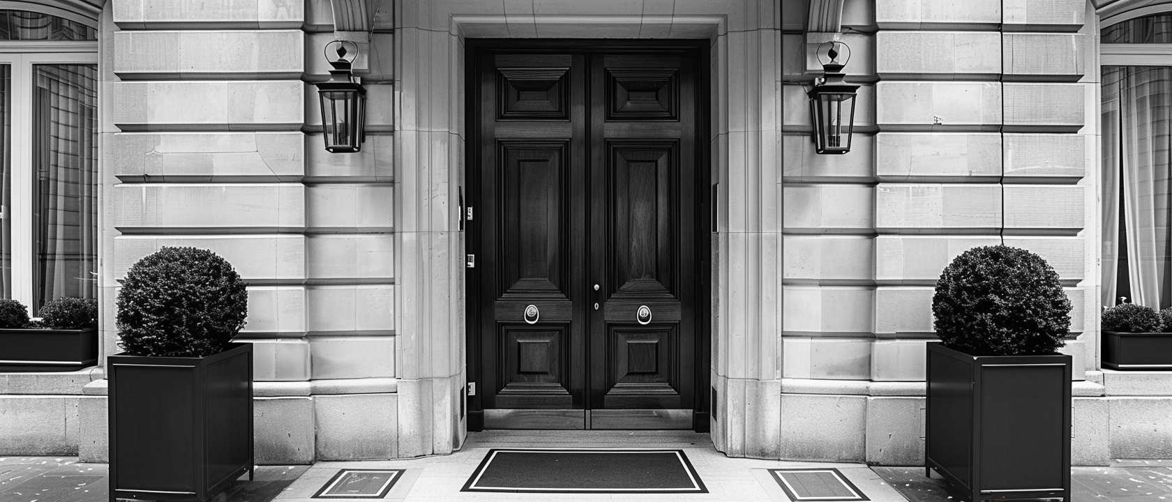 Hotel particulier entrance