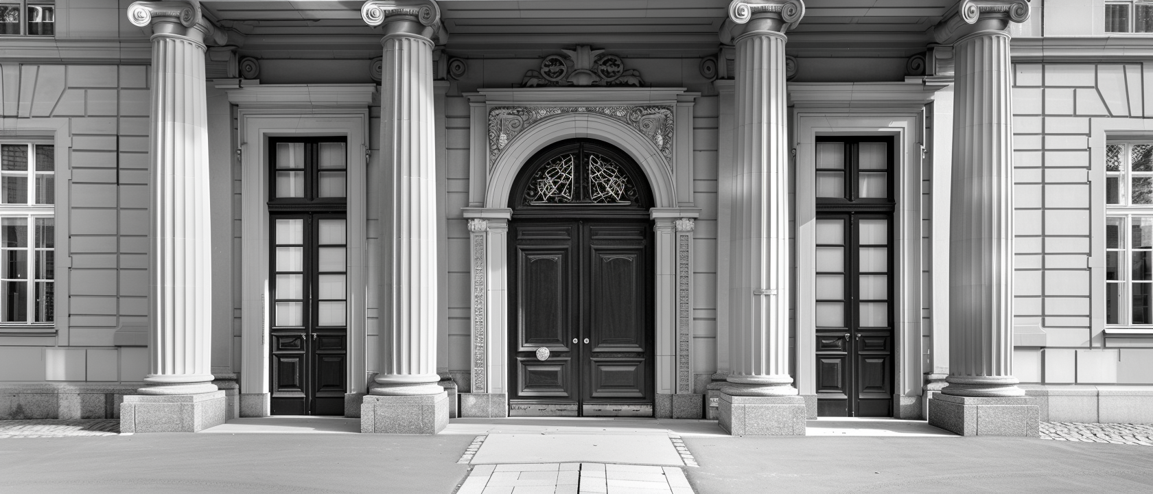 European institutional facade